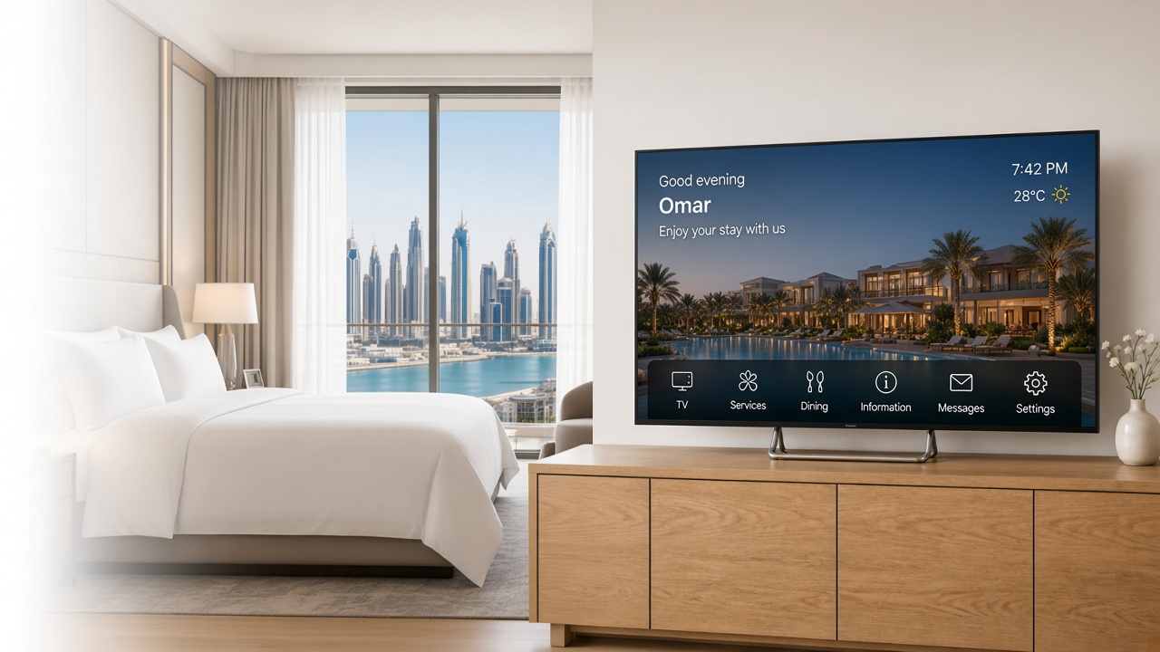 Hotel IPTV in Dubai, United Arab Emirates