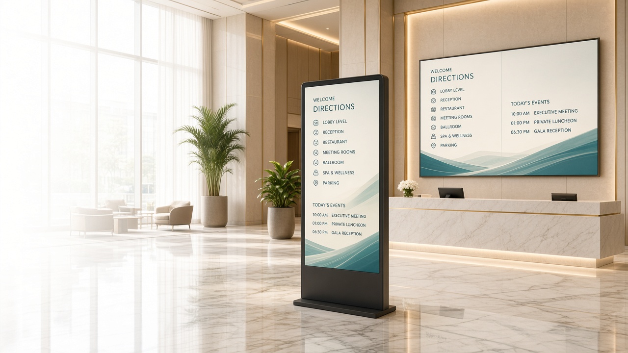 Digital Signage in Abu Dhabi, United Arab Emirates